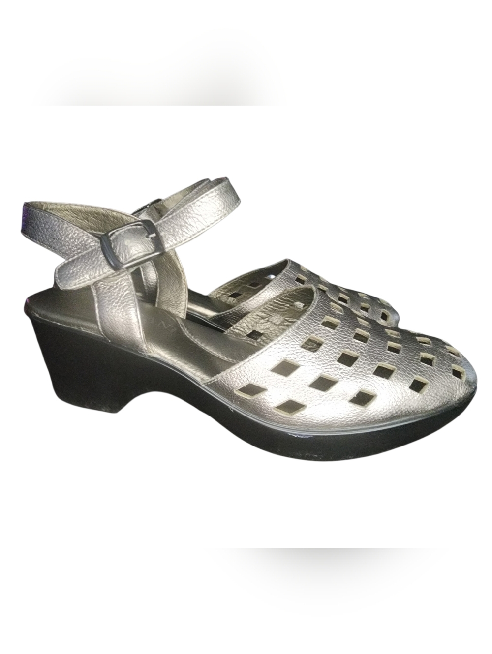 Cordani Perforated Sandals, Womens 37 EU (6.5-7 US)